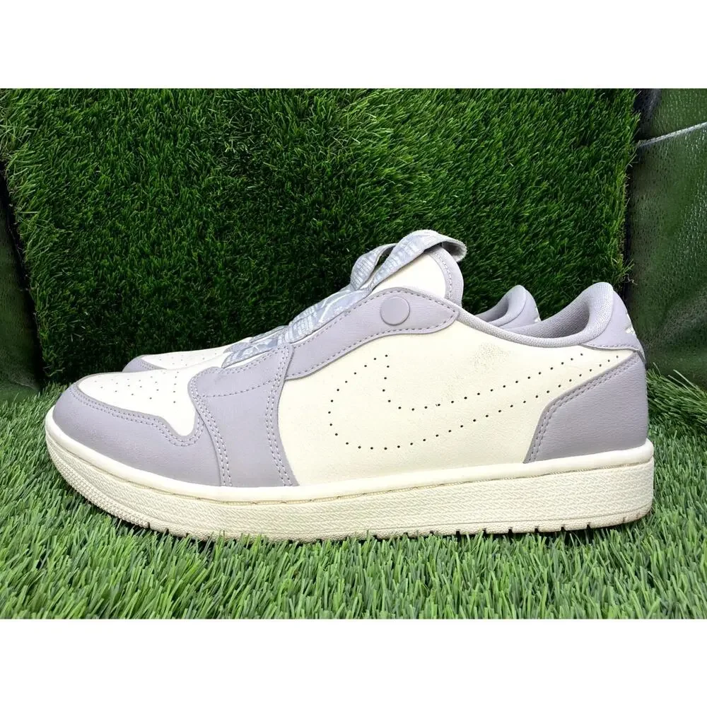 Nike Air Jordan 1 Retro Low AV3918-005 Athletic Sneaker Womens 11 White Leather